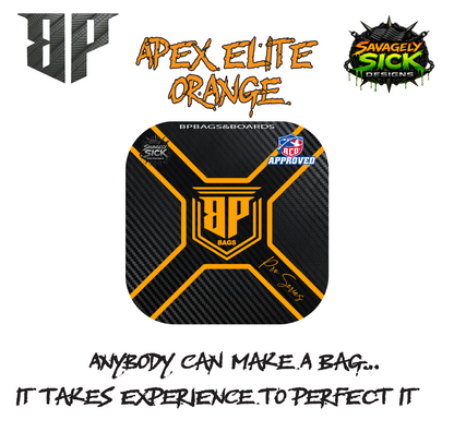 BP Multiple Bag Models "APEX Elite" Design - ACO Pro Stamped Cornhole Bags - Set of 4 Bags