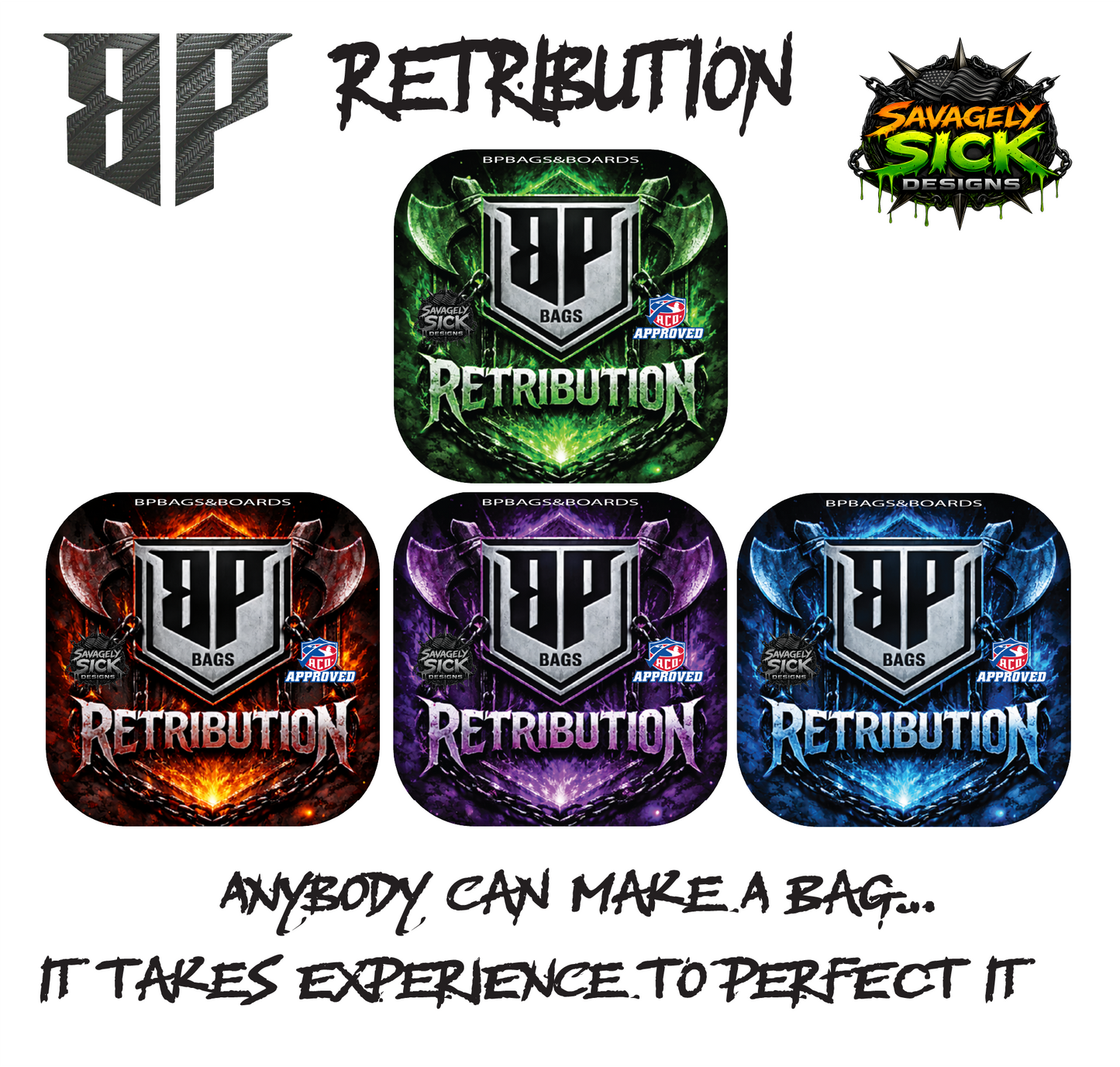 ACO Approved BP Retribution (Set of 4)