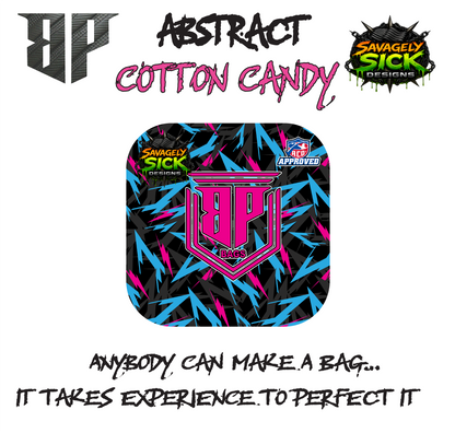BP Multiple Bag Models "ABSTRACT" Design - ACO Pro Stamped Cornhole Bags - Set of 4 Bags