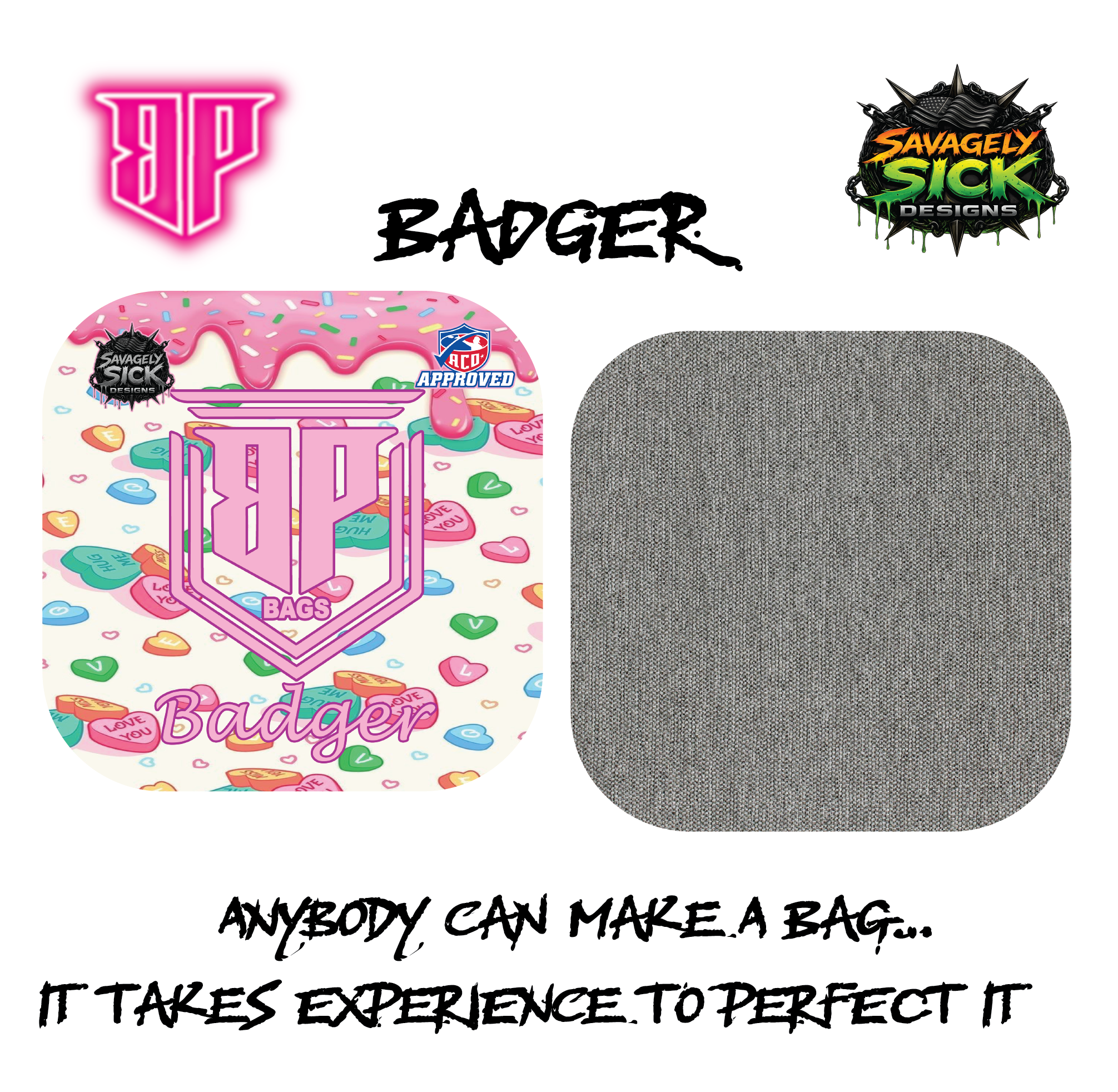 BP Bags/Savagely Sick Designs Candy Crush Drop (Any ACO bag Series ...